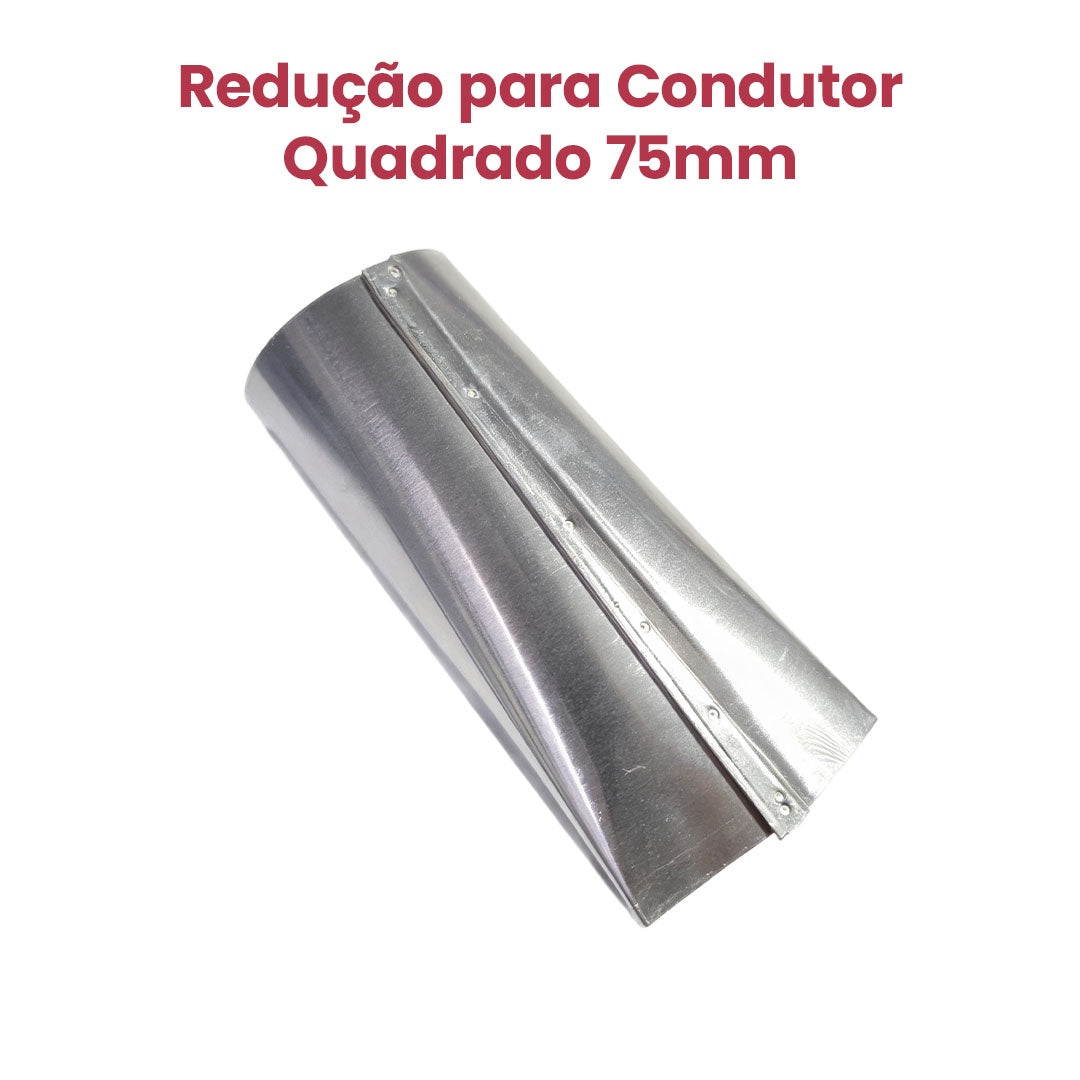 Redução para Condutor Quadrado 75mm