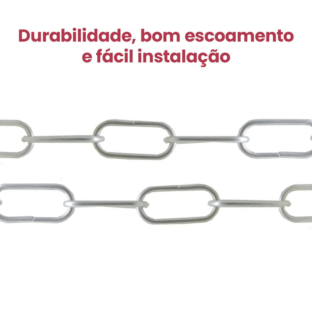 Corrente para Descida de Água-10 Metros