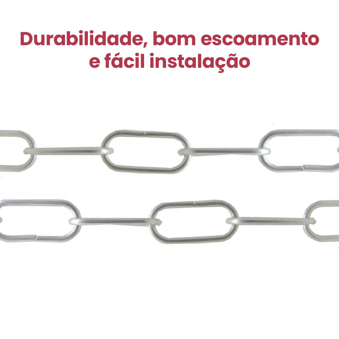 Corrente para Descida de Água-10 Metros