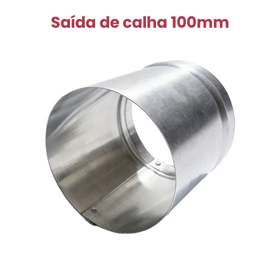 Saída de calha 100mm