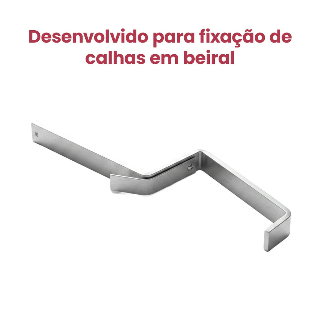Suporte de Calha Beiral - Kit com 6 unidades