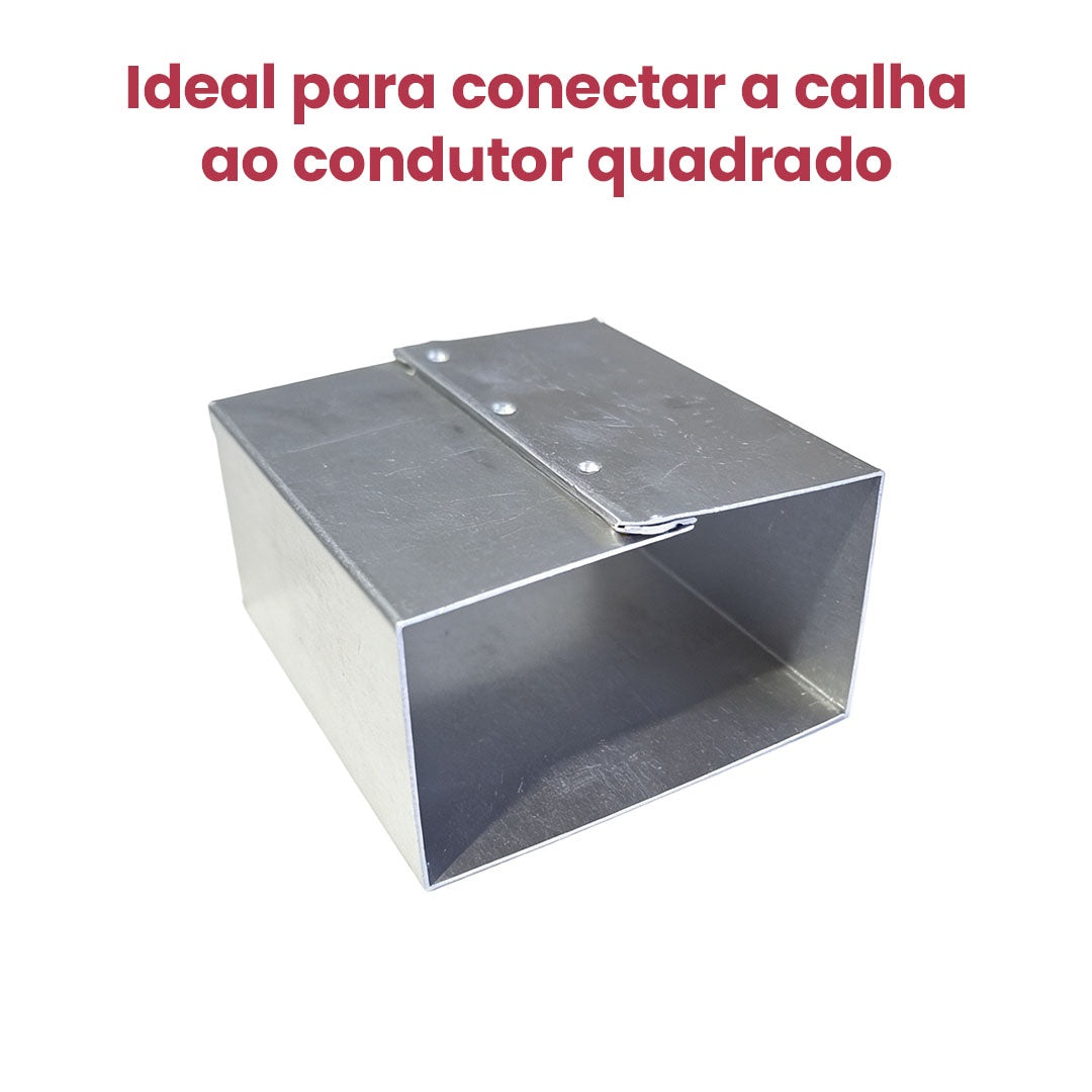 Bocal quadrado 8,5x4mm