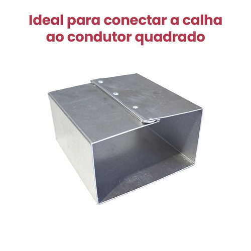 Bocal quadrado 8,5x4mm