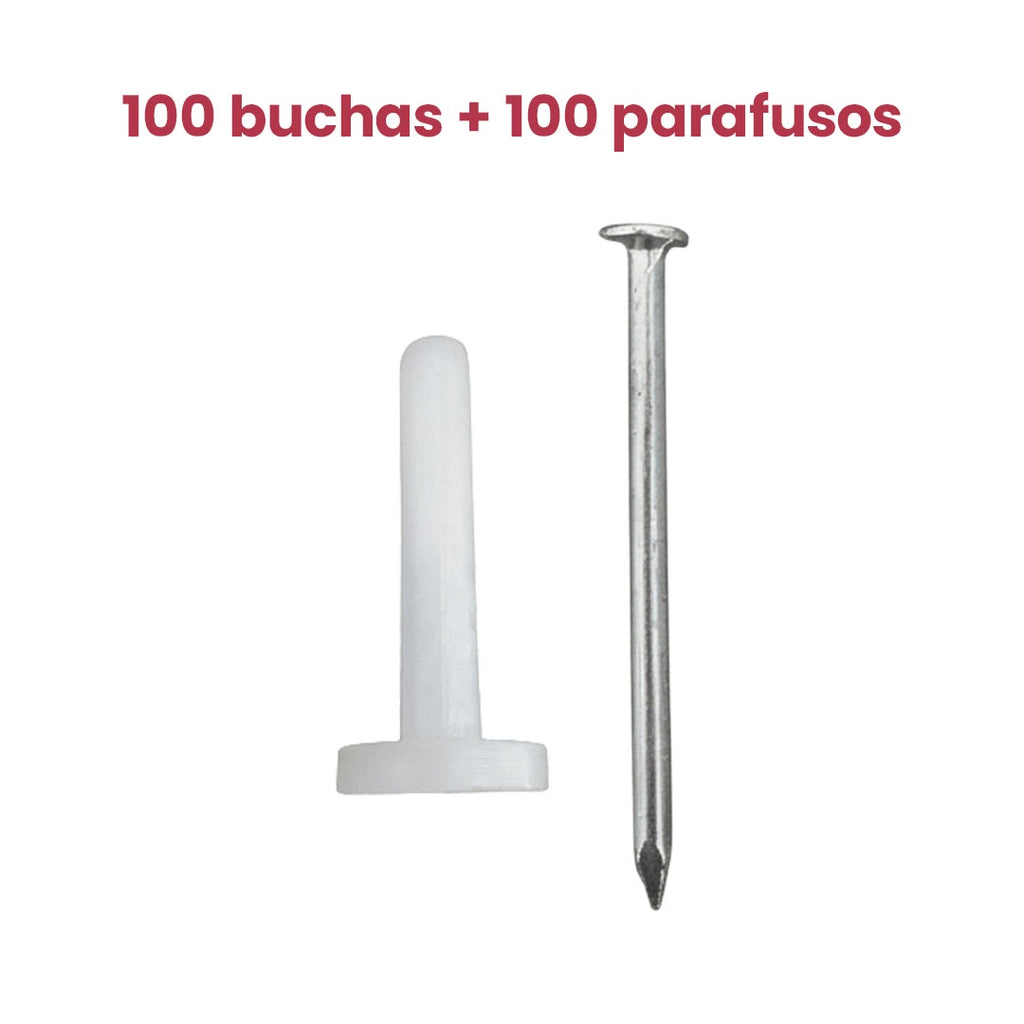 Prego Bucha - Kit com 200 unidades