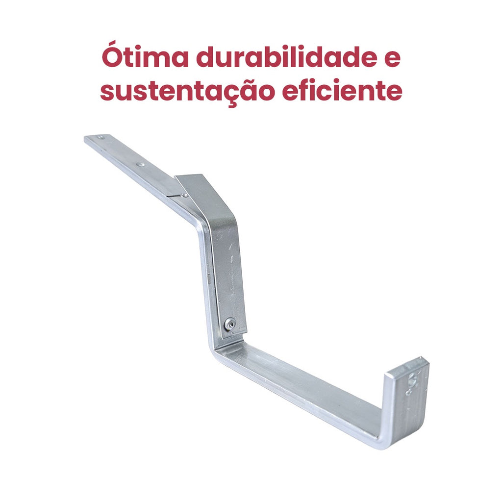 Suporte de Calha Beiral - Kit com 6 unidades