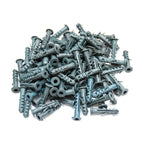 Bucha Fixação PVC C/Aba 6mm - 1000 unidades, foto 2