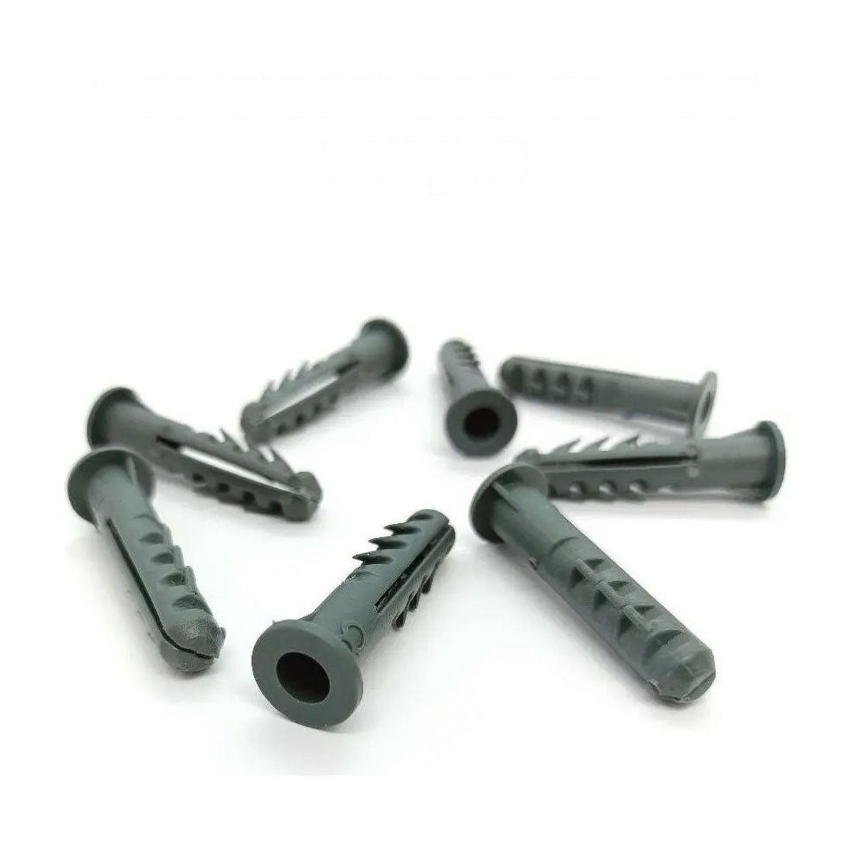 Bucha Fixação PVC C/Aba 6mm - 1000 unidades, foto 3