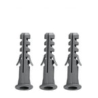 Bucha Fixação PVC C/Aba 6mm - 1000 unidades, foto 4