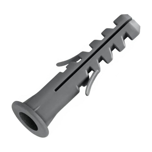 Bucha Fixação PVC C/Aba 6mm - 500 unidades