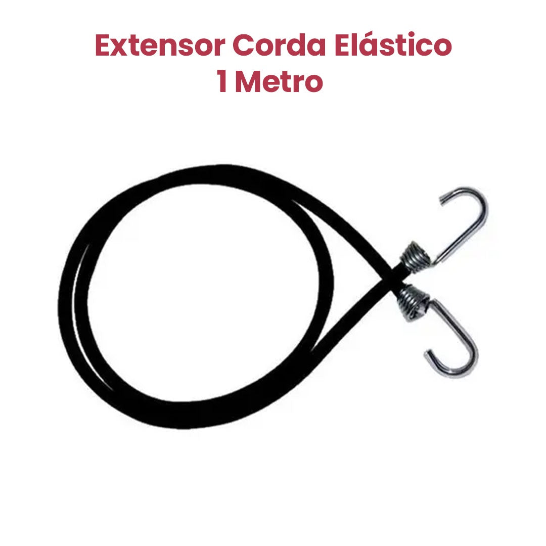 Extensor Corda Elástico 1 Metro – Kit com 10 Unidades