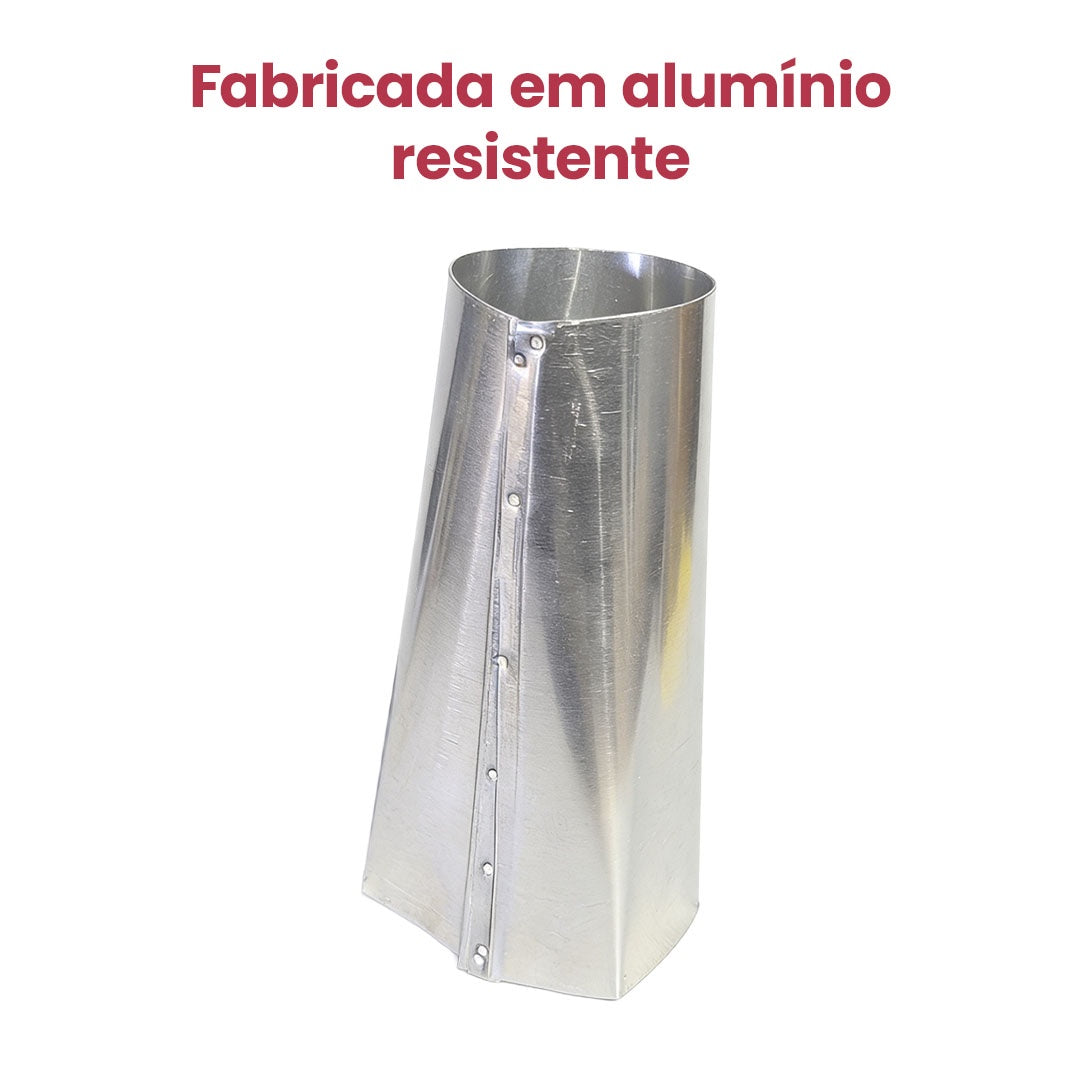 Redução para Condutor Quadrado 75mm