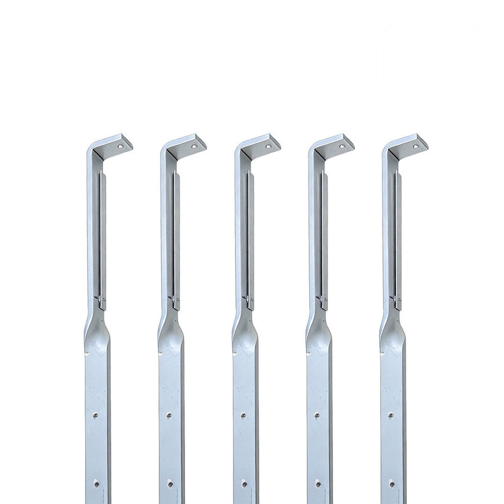 Suporte Torcido para Calha – Kit com 5 unidades, foto 2