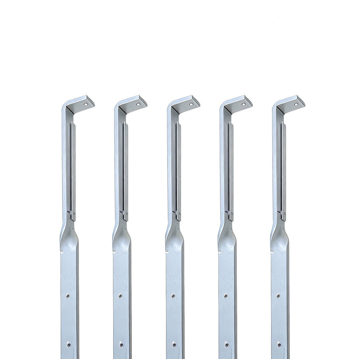 Suporte Torcido para Calha – Kit com 5 unidades, foto 2