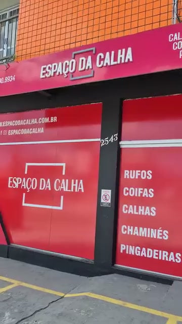 Fachada do Espaço da Calha em Joinville